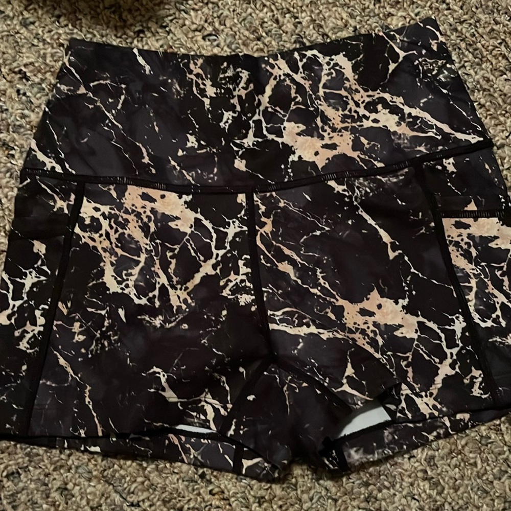 CVG marble shorts